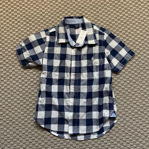 🔥FINAL SALE: Gap NWT Blue & White Plaid Shirt